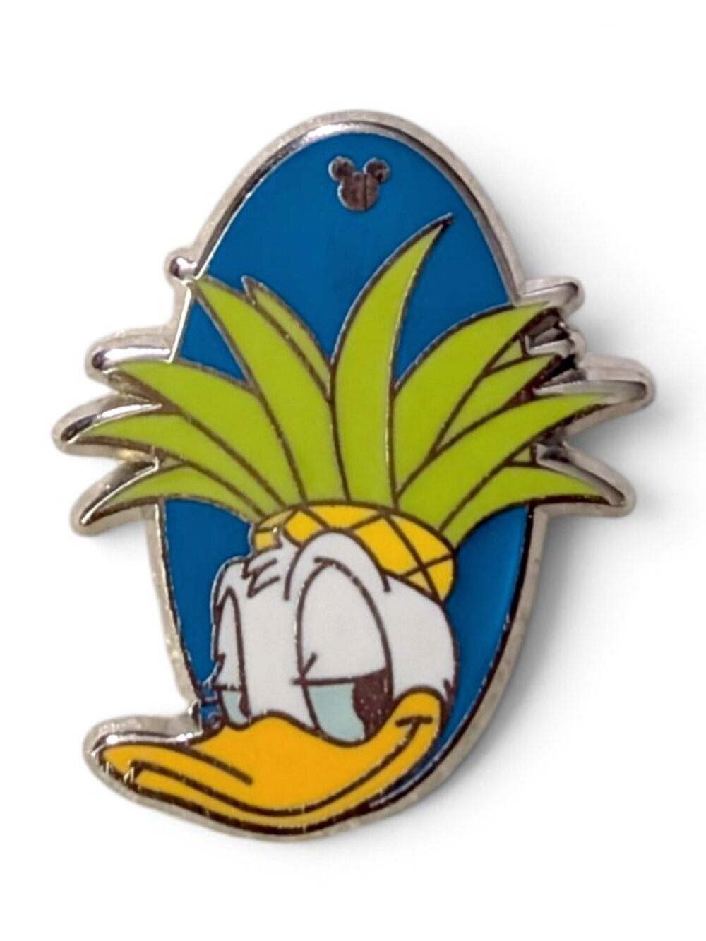 Donald Duck Disney Pin: Pineapple Crown